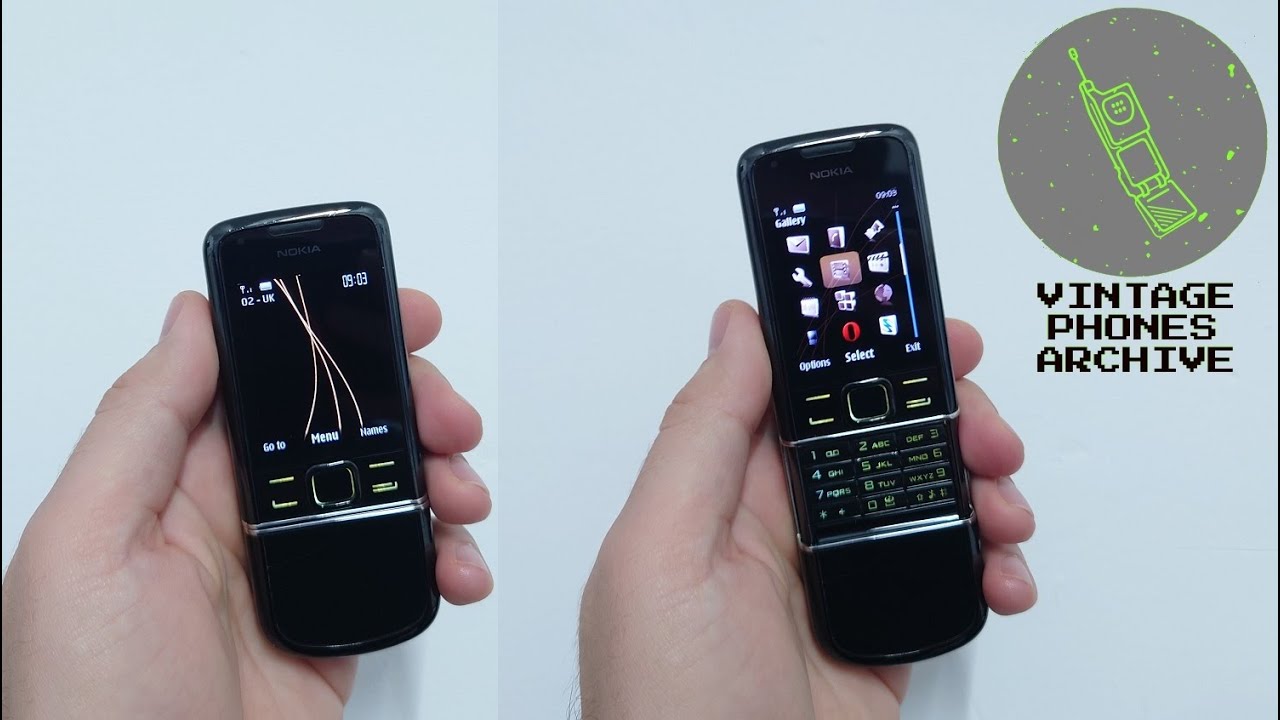 Nokia 8800e Arte RM-233 Mobile phone menu browse, ringtones, games, wallpapers