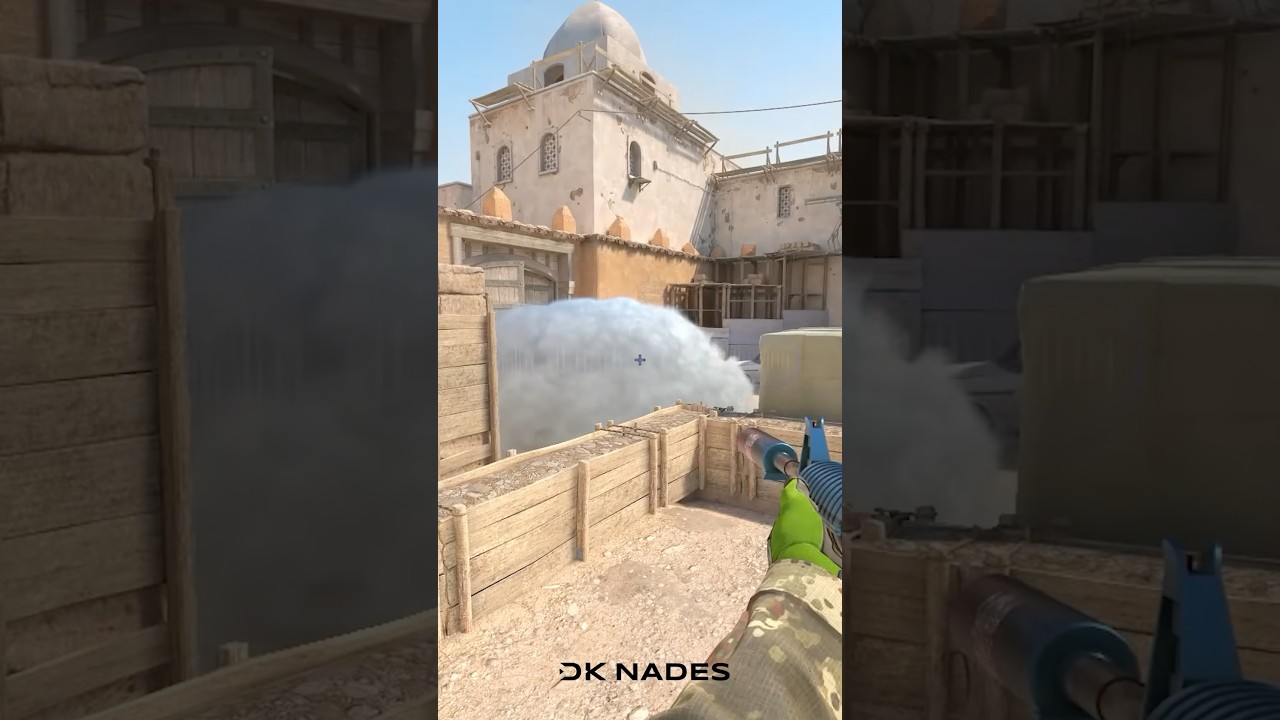 Combo to retake B plant on Dust 2🔝 #cs2 #csgo
