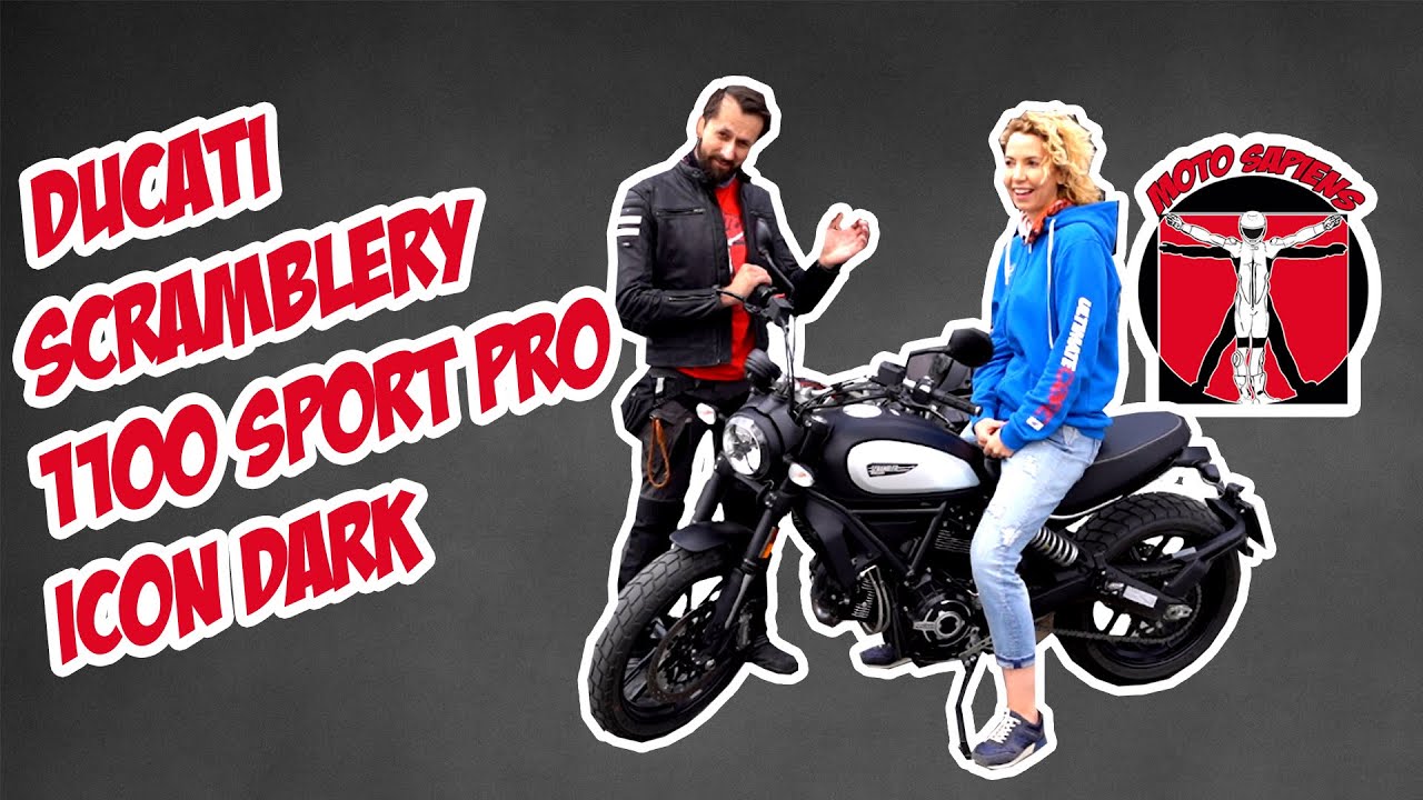 Motocykle Scramblery Ducati - czy warto? Scrambler 1100 Sport Pro  i Scrambler Dark Icon