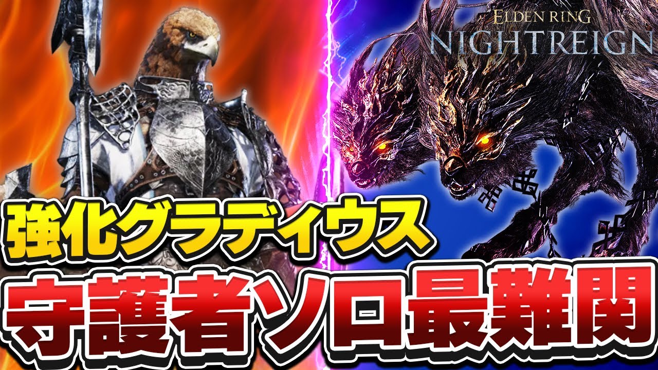 【ナイトレイン】完成した戦技キャンセルによるカウンター【エルデンリング/常夜グラディウス/守護者ソロ】