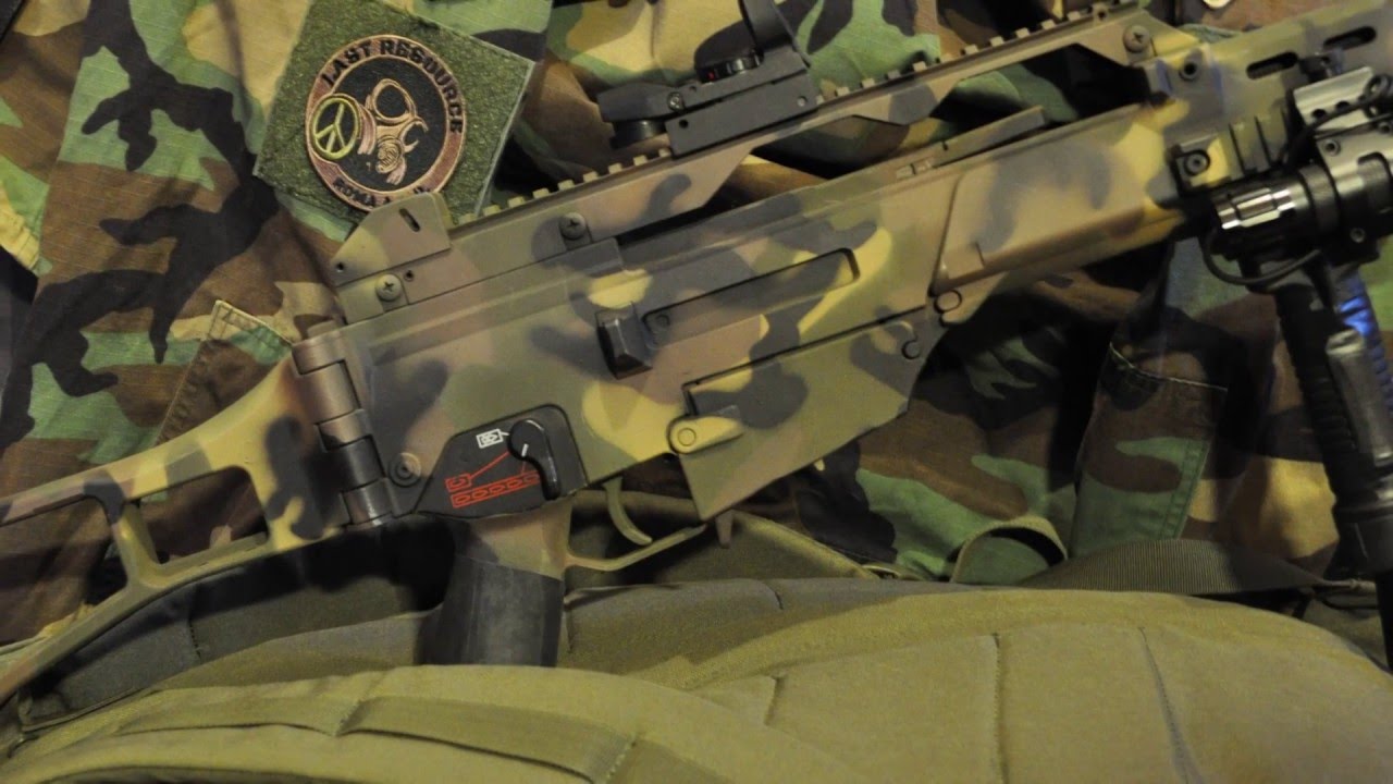 Mimetizzazione Woodland G36