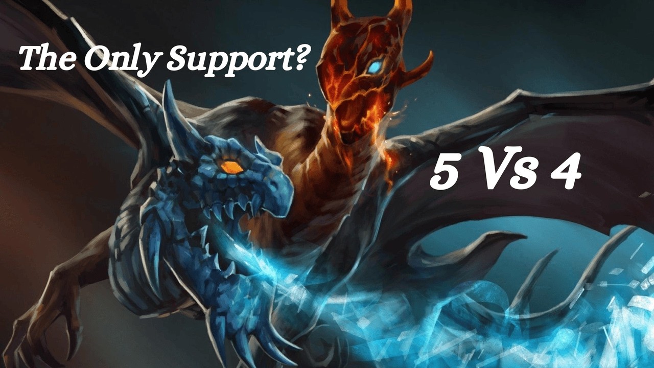 Support Jakiro Epic 5 Vs 4 Mind Game