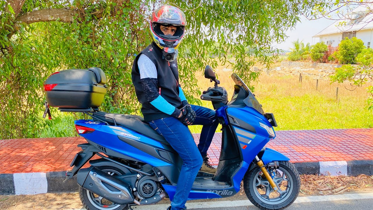 85000 Rs spend for modification- Fully Modified Aprilia SXR 160 Malayalam review.