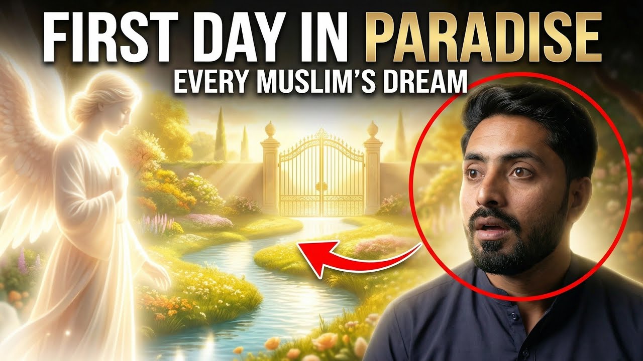 Your First Moments in Jannah | The Journey After Death ( Ai animation )