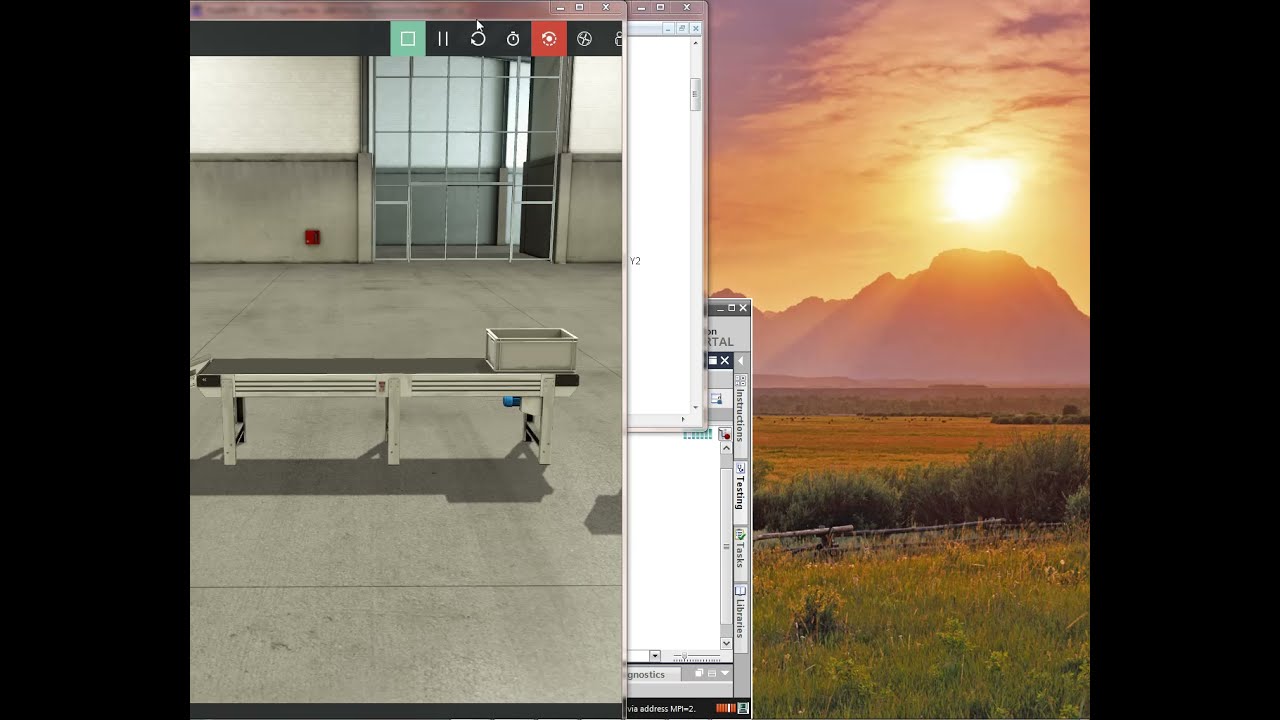 #Mechatronics, How should connect #FluidSIM + #Factory I/O + #TIAportal + #PLCSIM?, #Automation