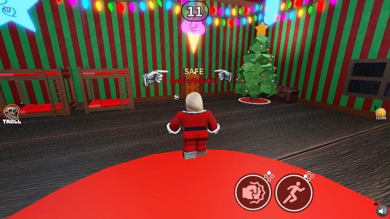 Roblox Don't get eliminated Christmas