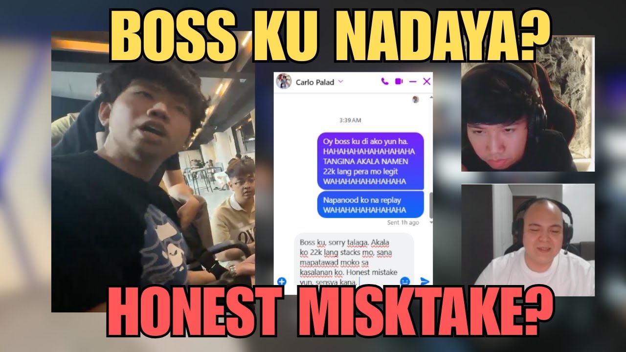 BOSS KU NAHULI KUNG SINONG NANDAYA SAKANYA?!