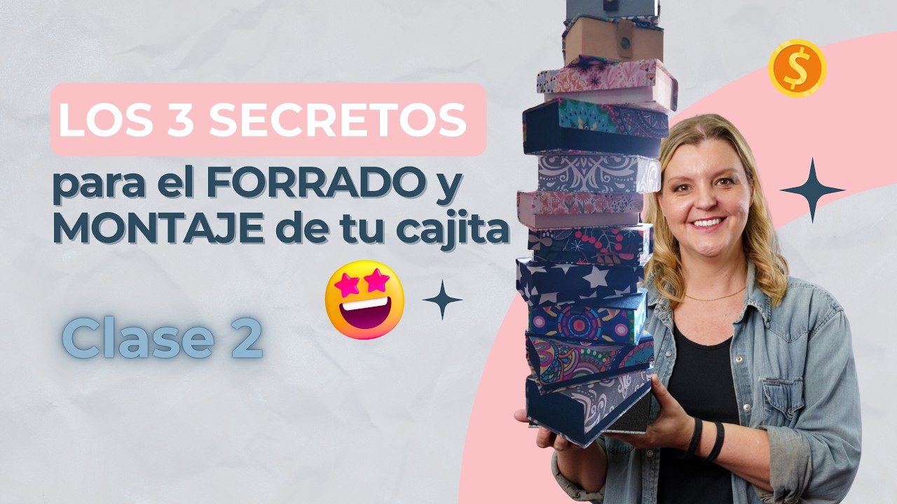 Desaf&iacute;o Cartonaje con Tela - Clase 2: Corte de las piezas en cart&oacute;n y montaje de la bandeja