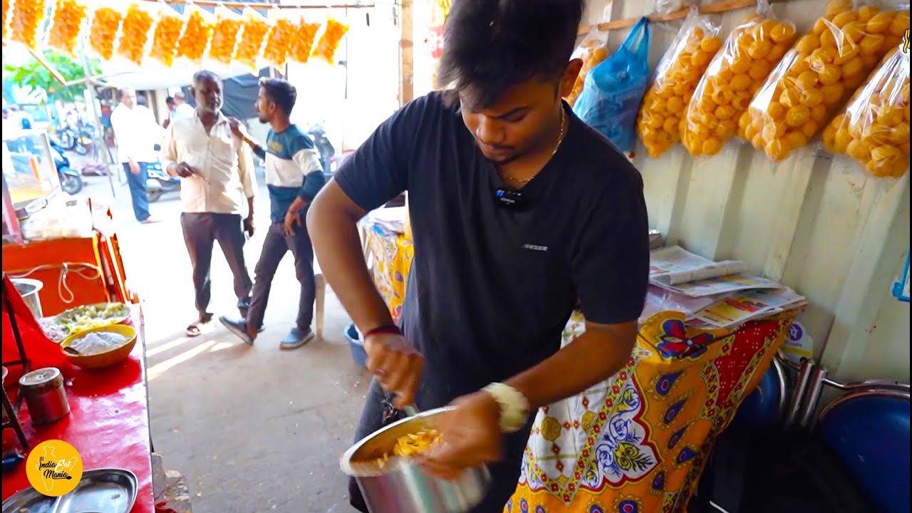 Most Viral Helicopter Wali BhelPuri In Mumbai Rs. 30/- Only l Mumbai Street Food