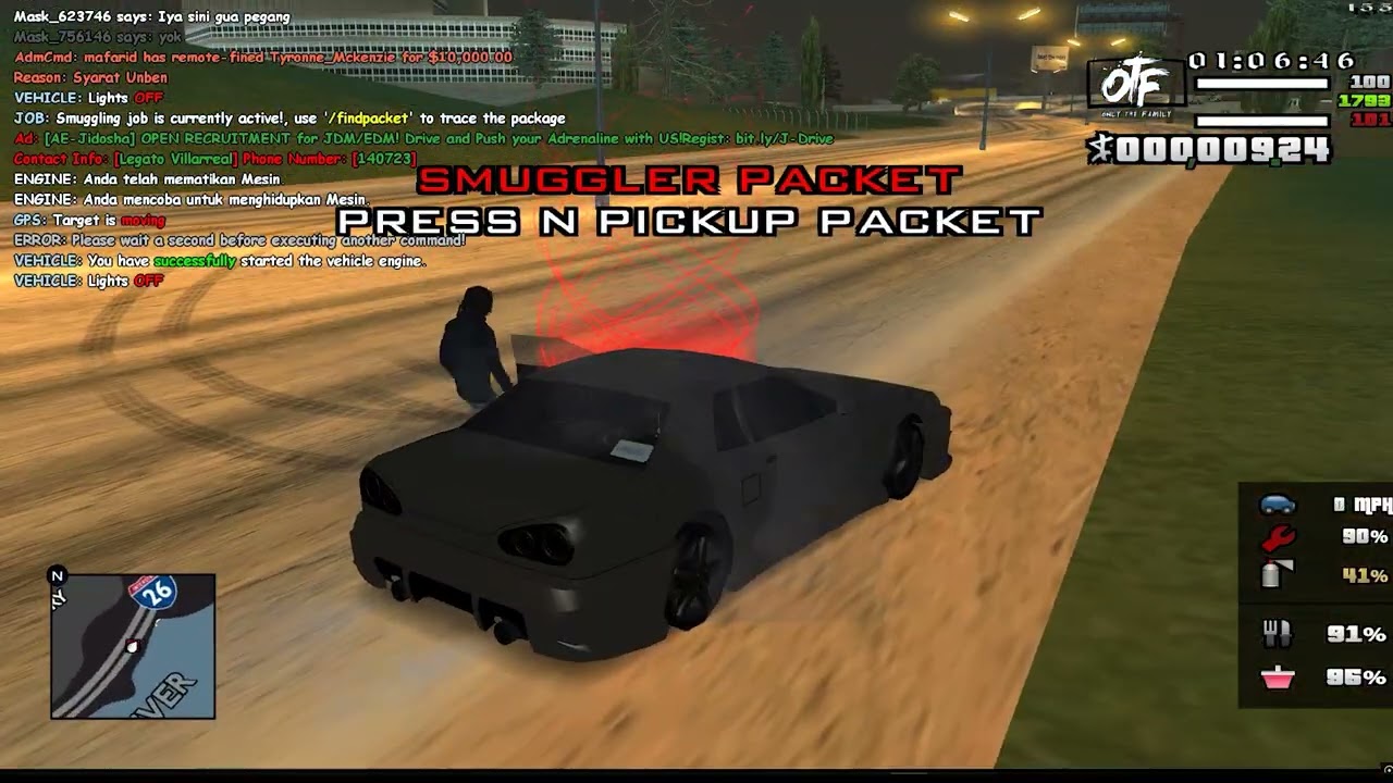 [JGRP] Kejar paket lawan SAPD?