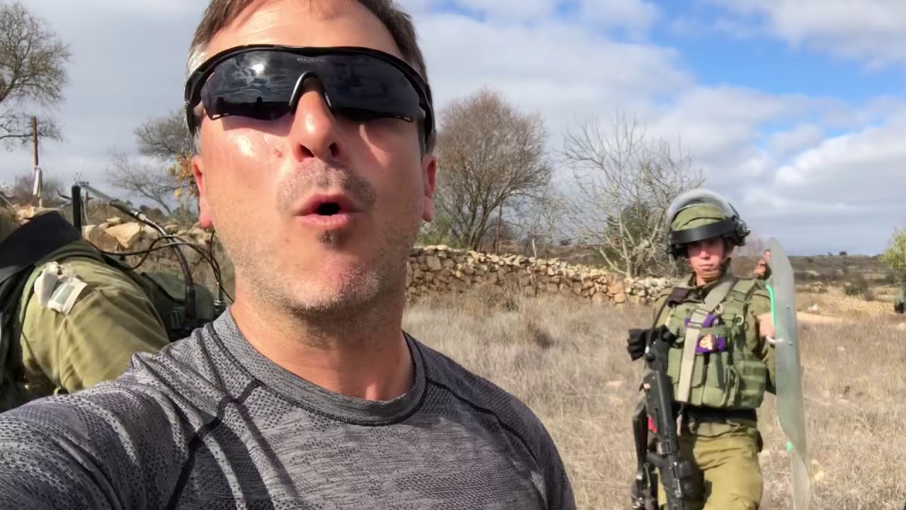 Ben Goldstein - IDF Riot Control Training in Judea.