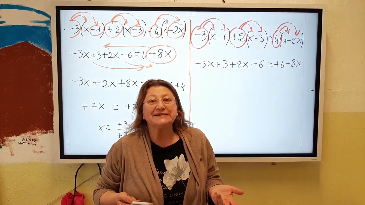 Equazioni,  un semplice esercizio svolto in classe (2)