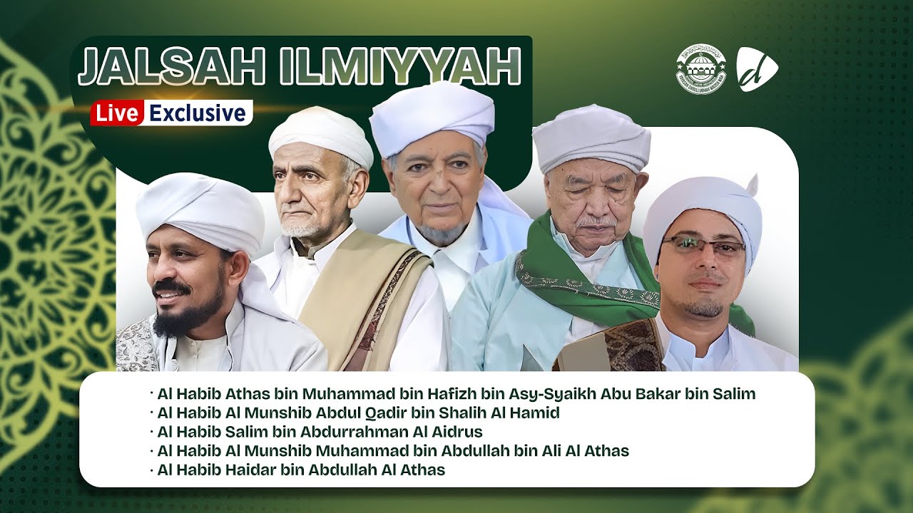 🔴LIVE EXCLUSIVE || JALSAH ILMIYAH BERSAMA PARA HABAIB DARI HADRAMAUT YAMAN