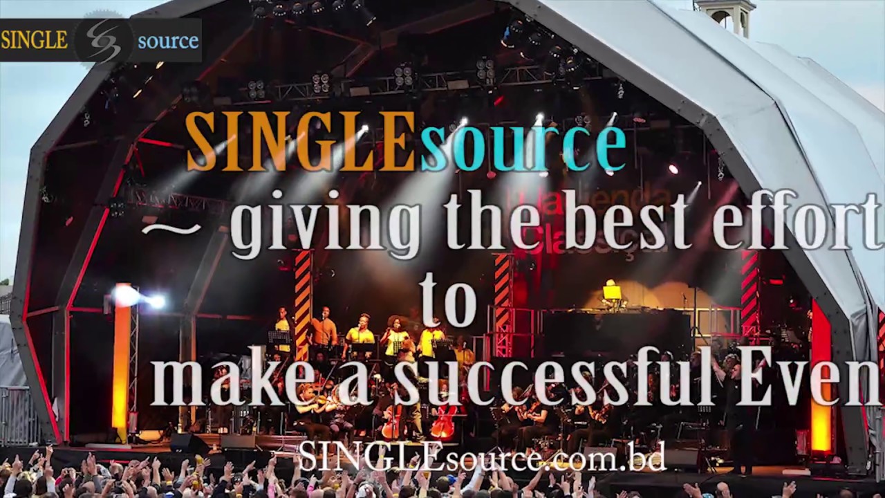 SINGLEsource ~ Bangladeshi Event logistics support farm