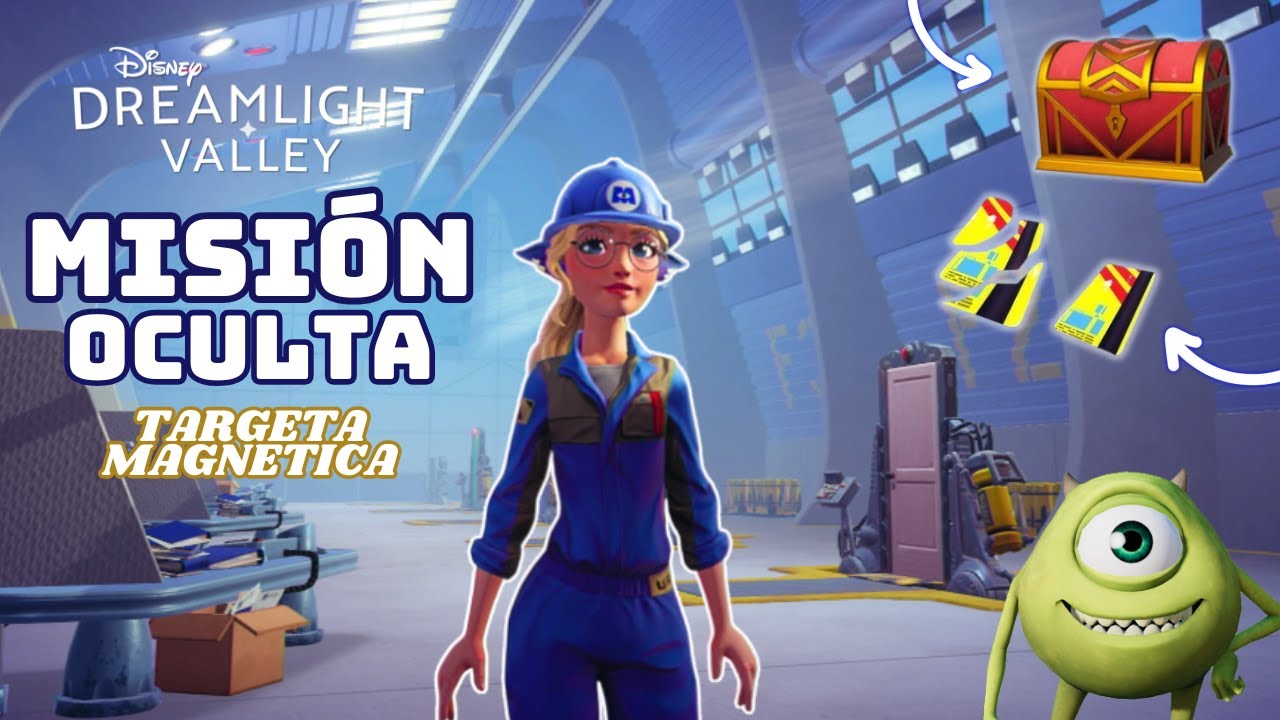 MISION SECRETA del Reino de MONSTRUOS S.A Disney Dreamlight Valley // La Llave Magnética