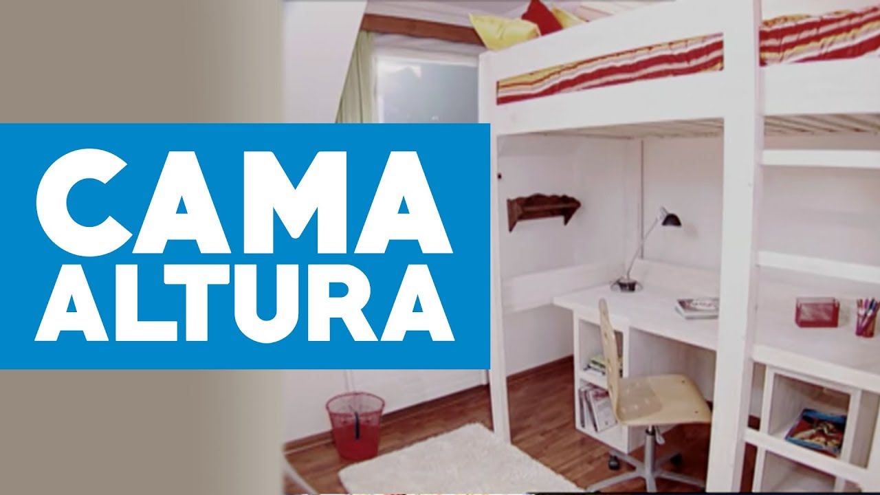 ¿Cómo construir una cama en altura?