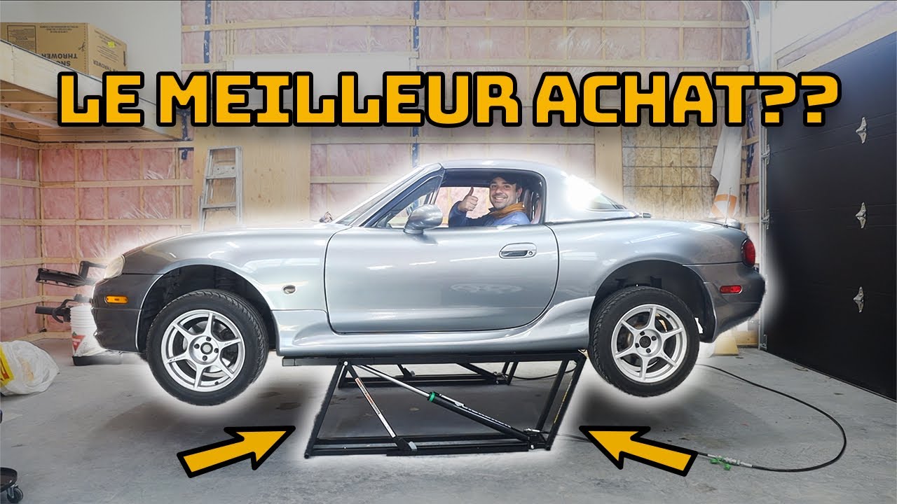 Best home garage lift? QuickJack 5000TL review [FR/QC]