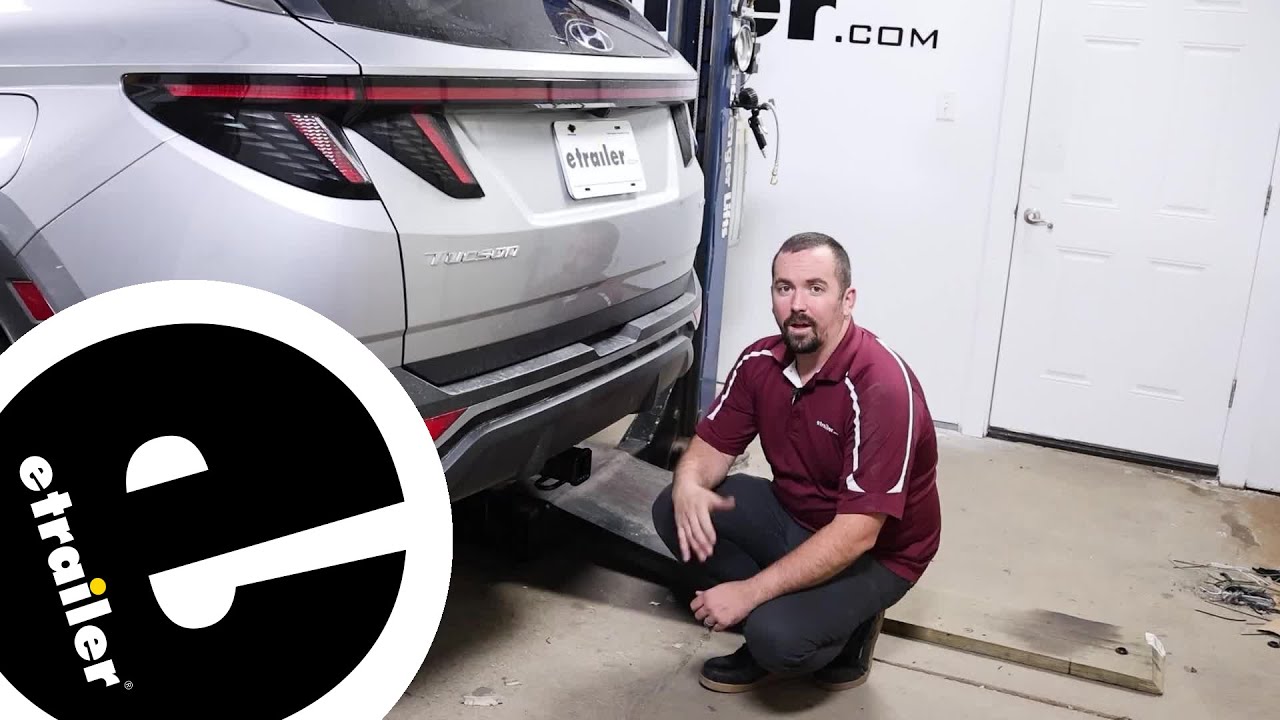 etrailer | Installing the Curt Trailer Hitch Receiver on your 2023 Hyundai Tucson