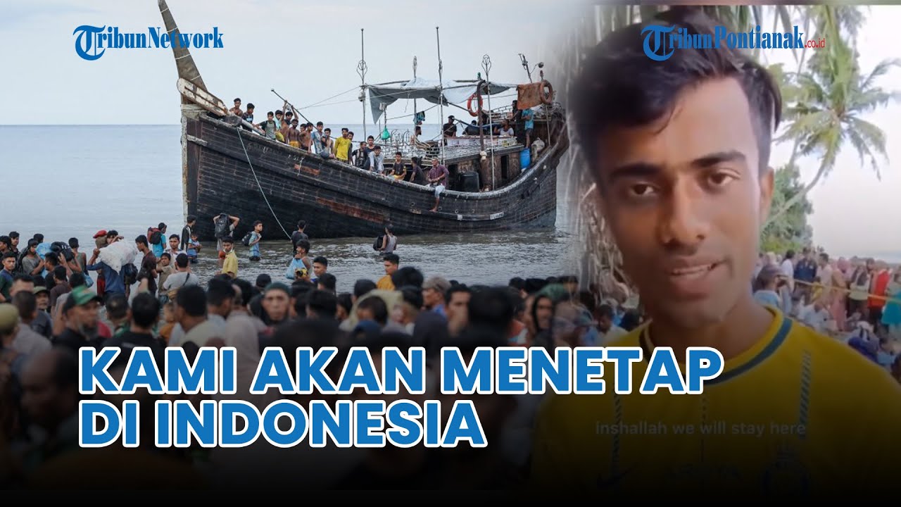 Pengungsi Rohingya Sudah Ada Niat Ingin Tinggal di Indonesia ❗
