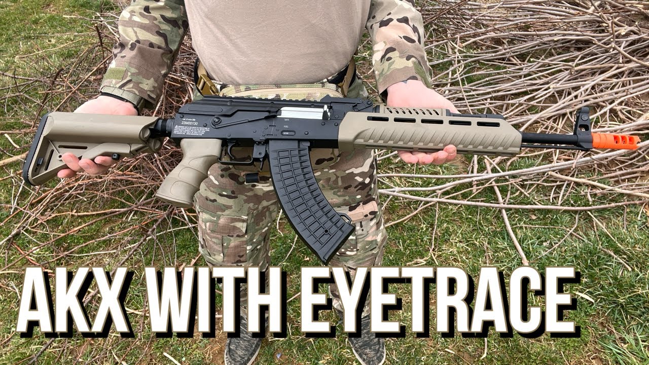 Elite Force AKX Airsoft AEG Rifle w/ EYE Trace