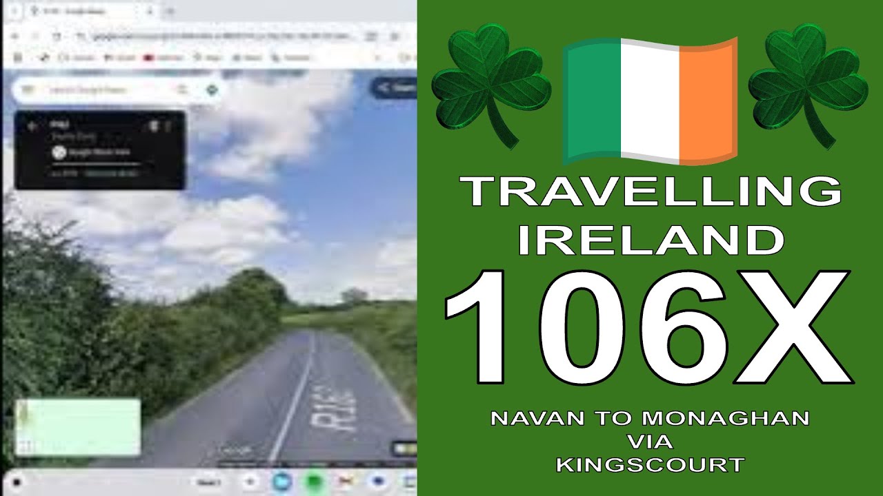 Travelling Ireland - Irish Road 106X - Navan to Monaghan via Kingscourt