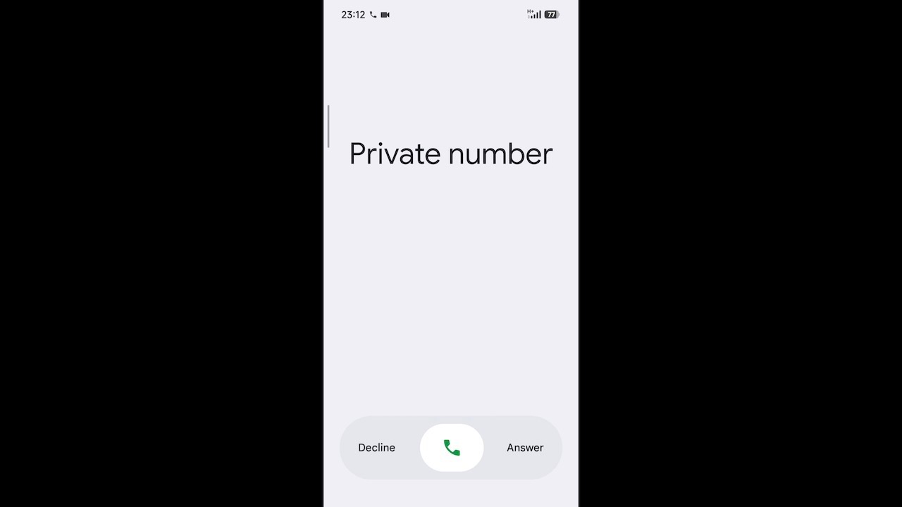 Xiaomi 15 Ultra HyperOS 3.0.5.0 Outgoing and No Caller ID Incoming Call Screen
