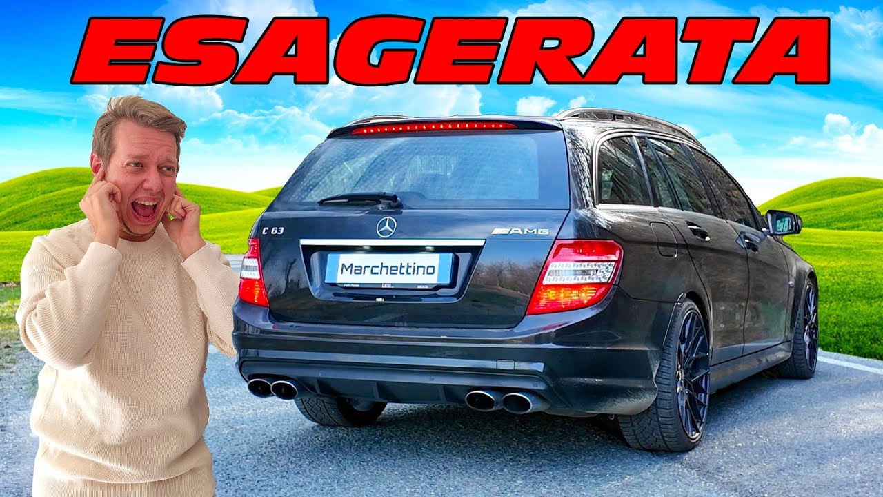 L'EPOCA D'ORO di Mercedes | C63 AMG 6.2 V8 ARROGANTISSIMA!