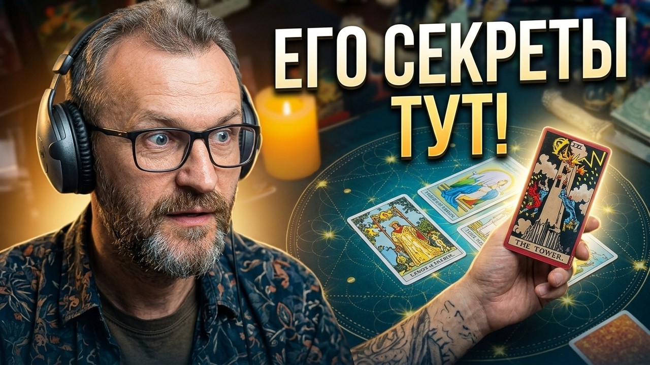 СЕГОДНЯ ТЫ УЗНАЕШЬ ВСЕ ЕГО СЕКРЕТЫ: ЧТО ОН ТАК ДОЛГО ПРЯТАЛ ОТ ТЕБЯ? Гадание Таро