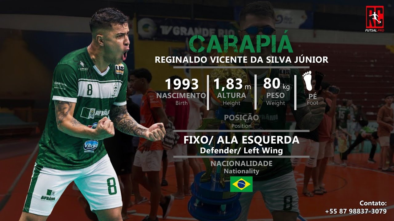 Carapiá - Fixo / Ala Esquerdo (Defender / Left Wing) - 2025
