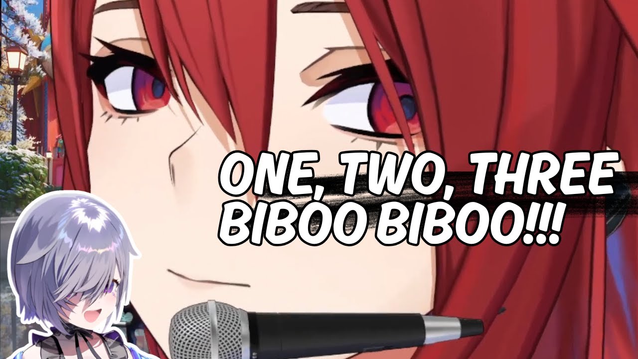 [Hololive] Liz singing 'Rock In' and impersonating Biboo is so cute! [Elizabeth Rose Bloodflame]