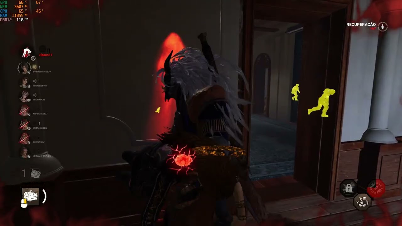 Dbd modo 2v8 #surv  killer safado bloqueou a saida