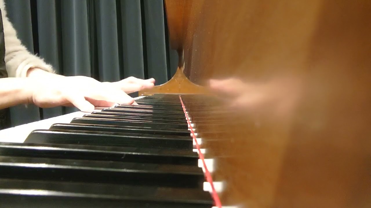 素人ピアノ　ブラームス　間奏曲イ短調OP118-2　リハビリ36