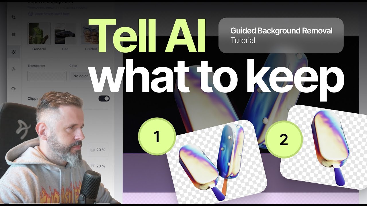 How to remove backgrounds using prompts in Claid.ai