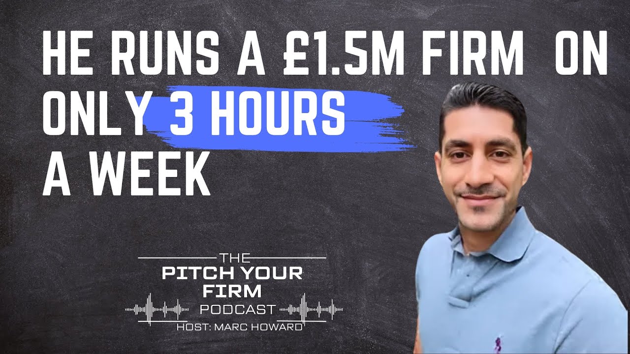 From Big Four Burnout to £1.5M Firm: How He Works Only 3 Hours a Week