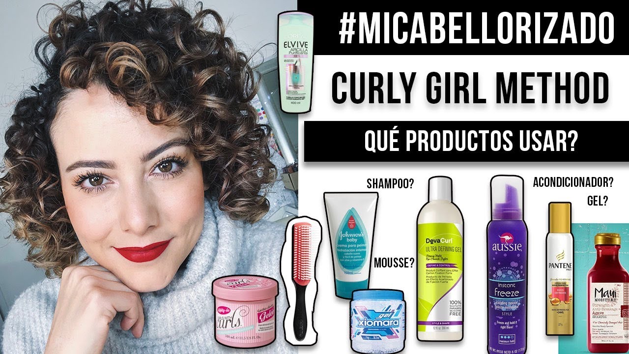 Método de Curly Girl, PRODUCTOS LIMPIOS para cabello rizado, México