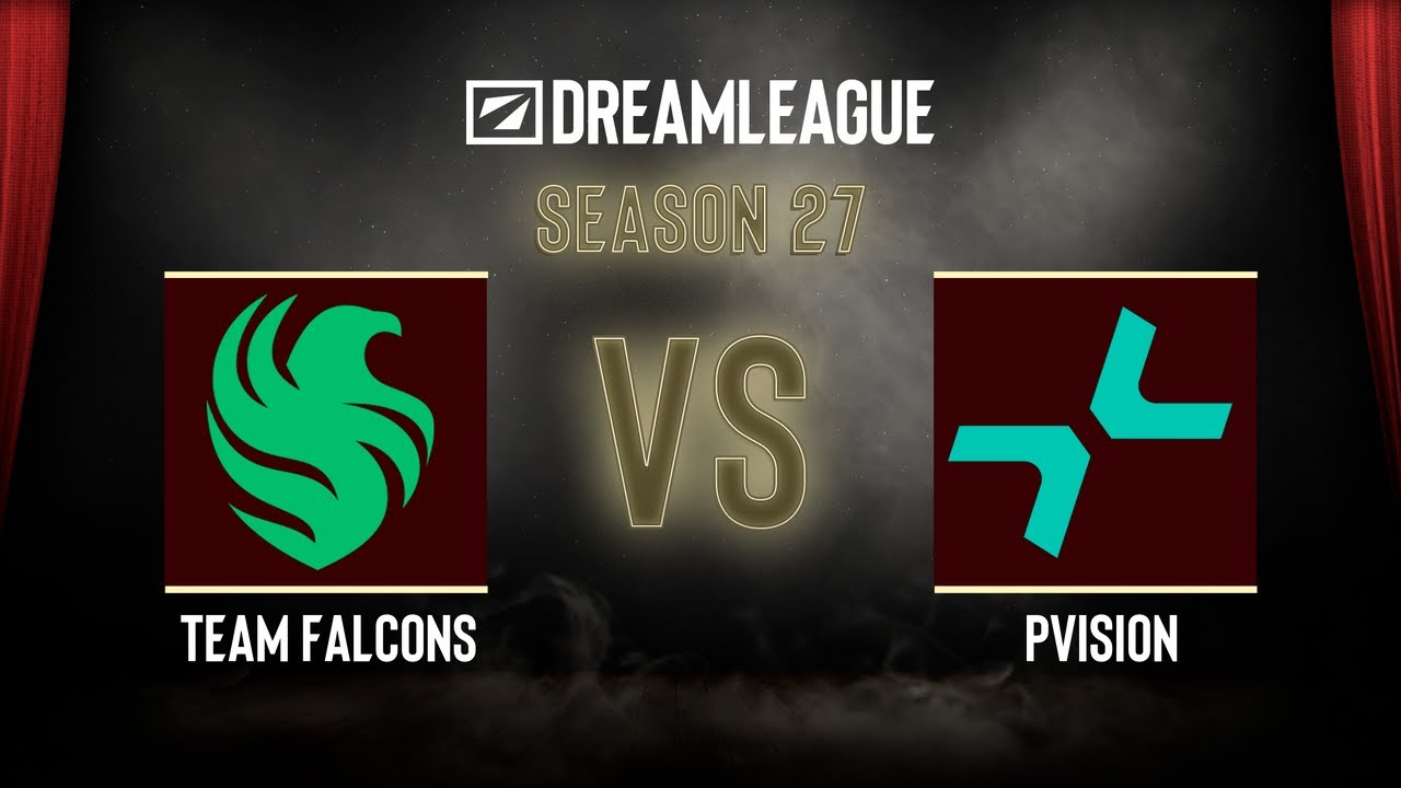 Dota2 - Team Falcons vs PVISION - DreamLeague Season 27 - Group Stage