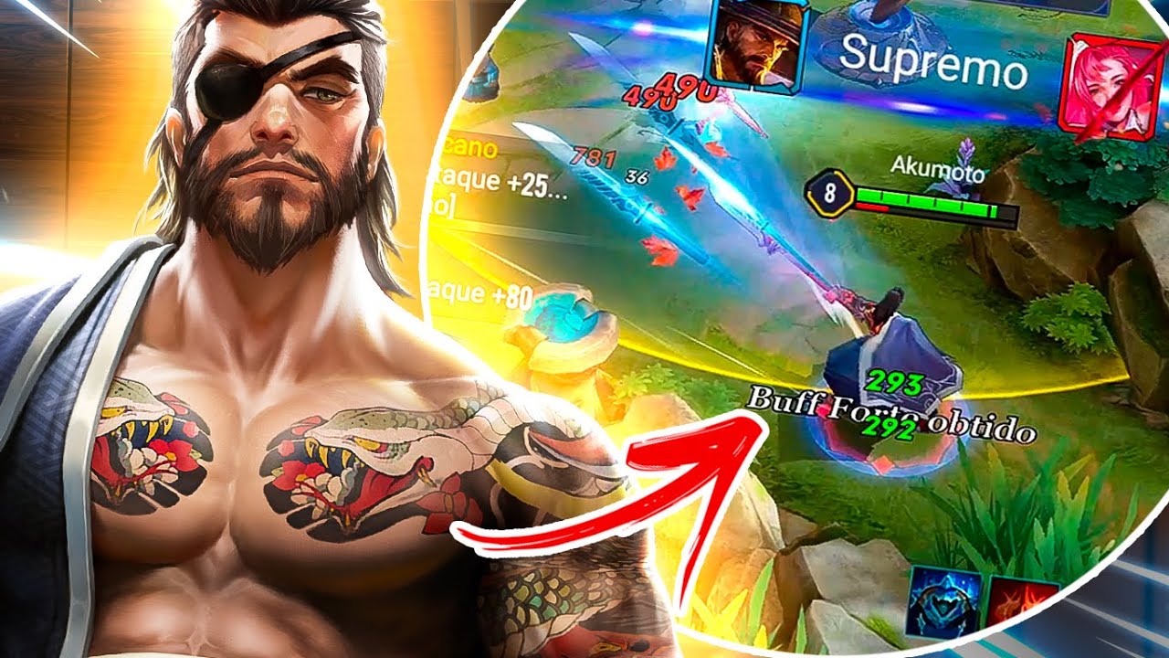 QUEM VAI PARAR ESSE RYOMA DEUS?! 😎 - Arena of Valor