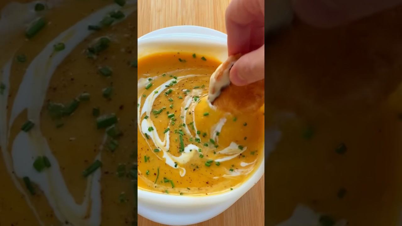 TENES QUE PROBAR ESTA SOPA CREMOSA #shorts #recetas