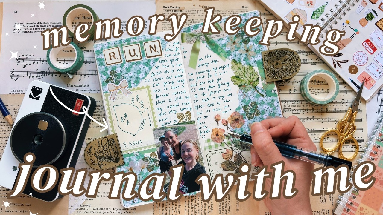 journal with me ★ how I memory keep & document life 💫
