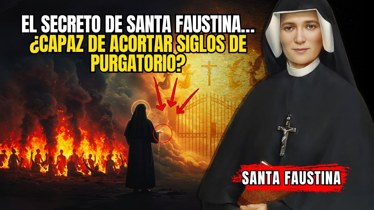 Santa Faustina reveló ESTE SECRETO olvidado que salva a las ánimas del purgatorio más rápido de lo..