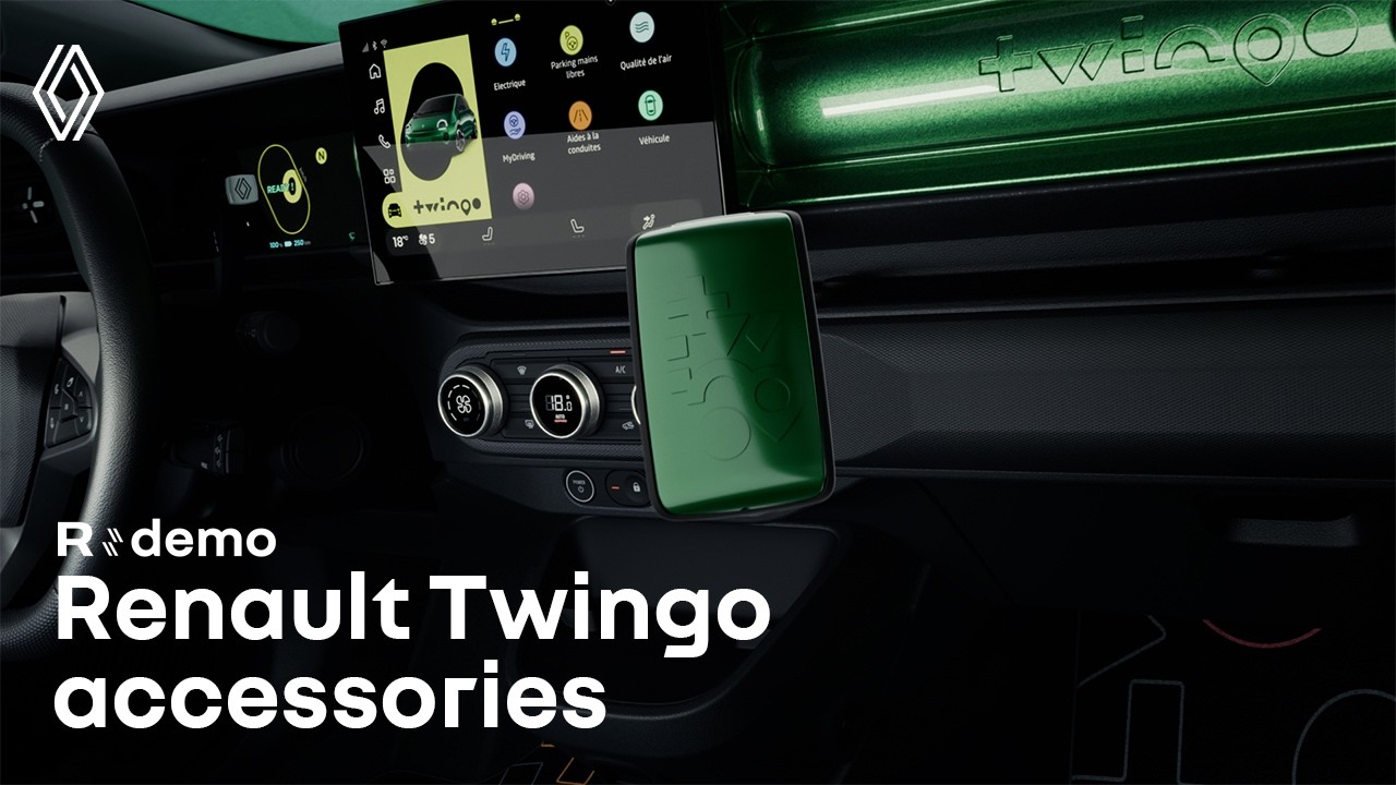 Renault Twingo E-Tech electric &ndash; the little big car with accessories to match 🐸