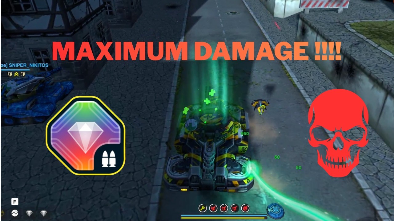 Tanki Online - TSUNAMI WITH ISIDA SHOCK NANOBOT INJECTION | MM Highlights