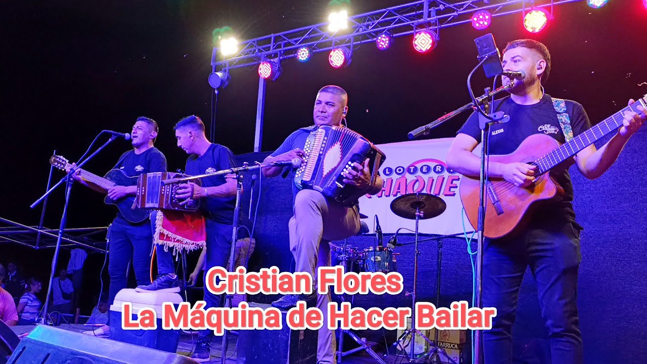Cristian Flores La Máquina de Hacer Bailar 🪗 Tributo Al Río 2025 #fypシ #folclore #baile 