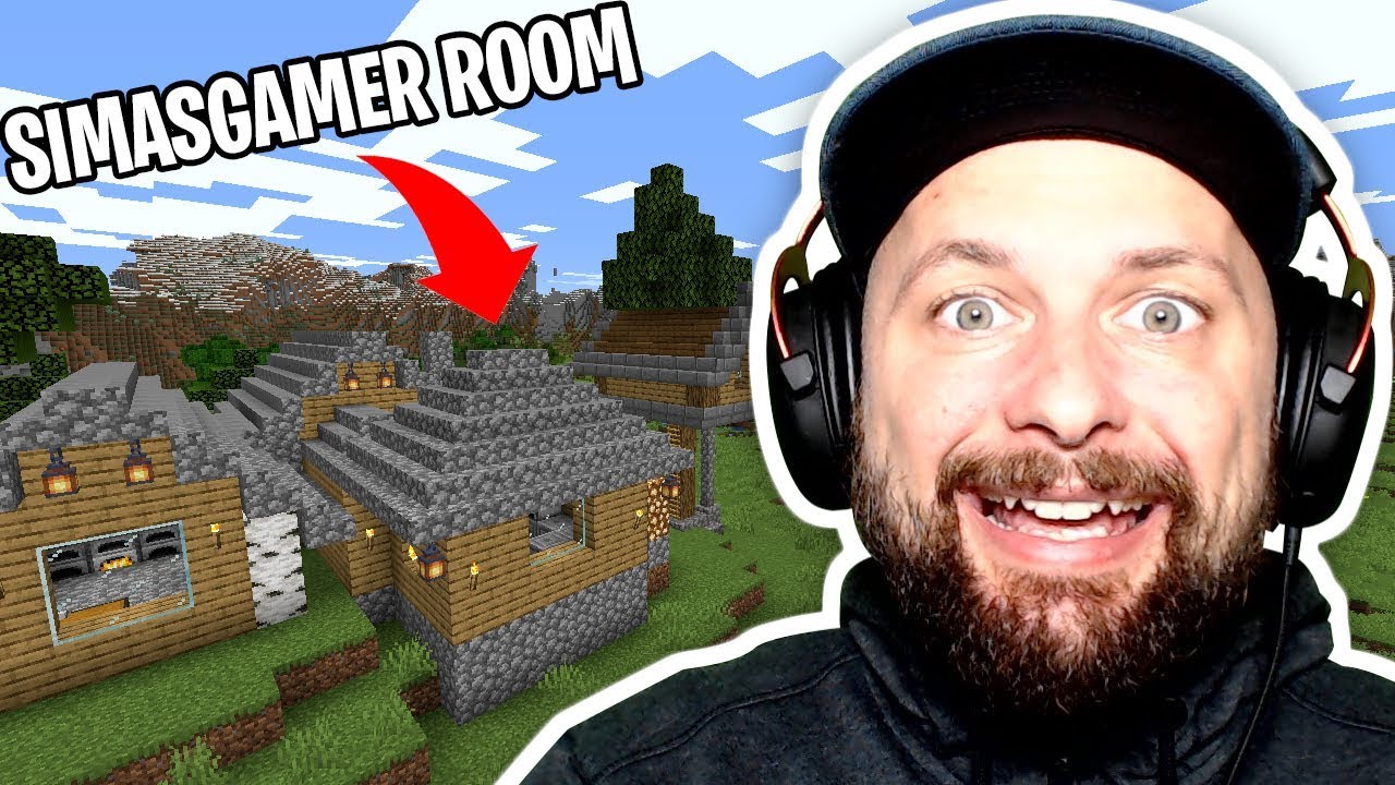 BUILDING A ROOM FOR SIMASGAMER in MINECRAFT!!! (Part 19)