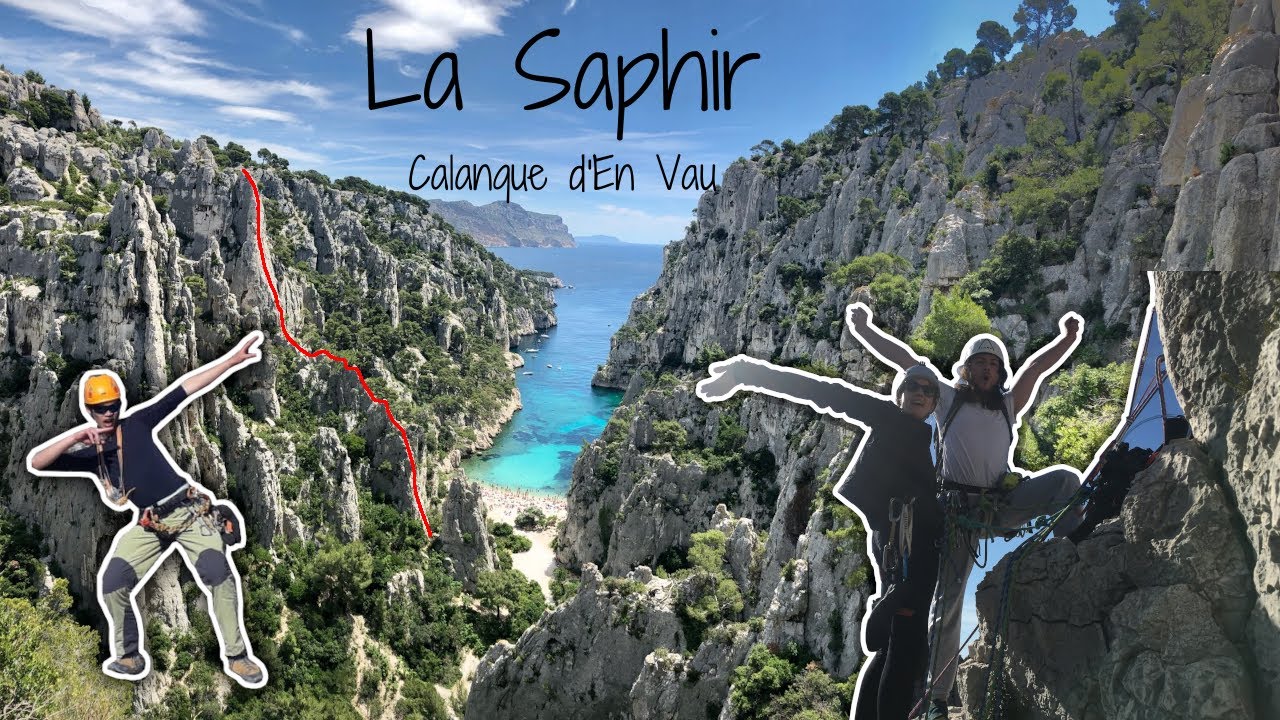 Escalade Calanques - La Saphir d'En Vau