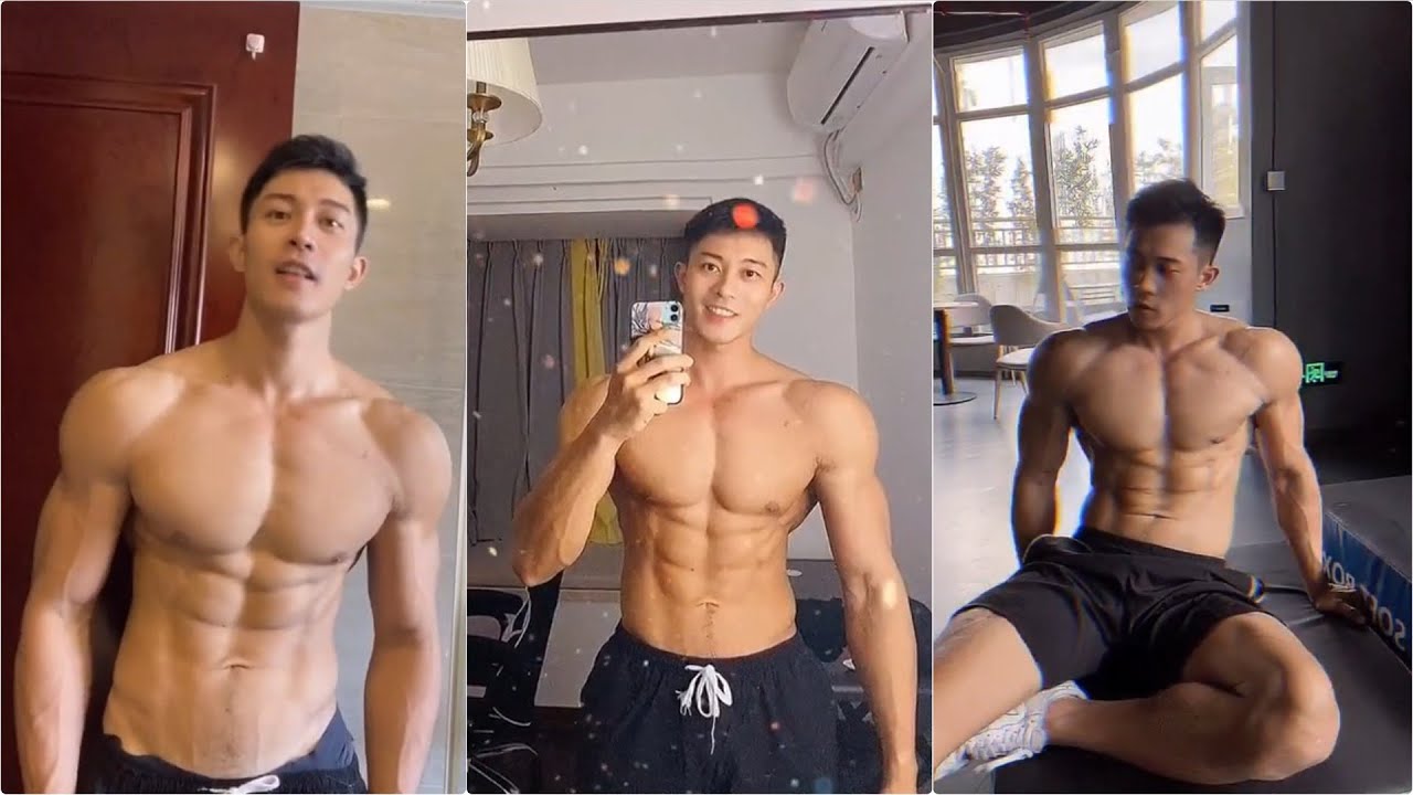 Chinese TikTok Hunk, Chinese handsome man, Douyin