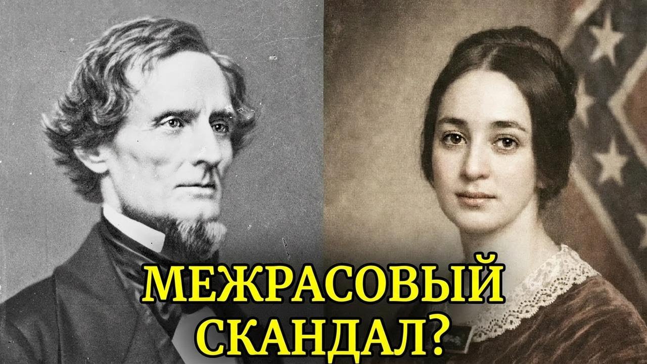 Трагическая история жены Джефферсона Дэвиса с африканскими корнями