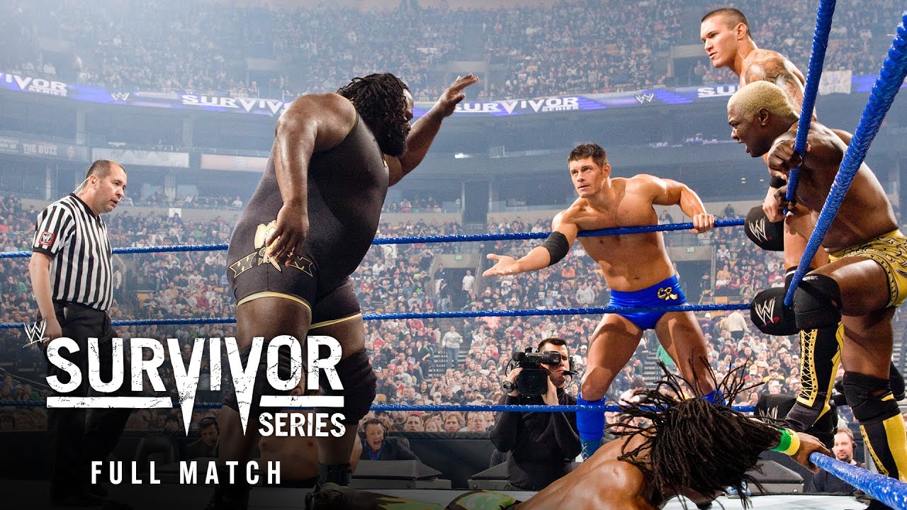 ПОЛНЫЙ МАТЧ: Команда Батисты против команды Ортона: Survivor Series 2008