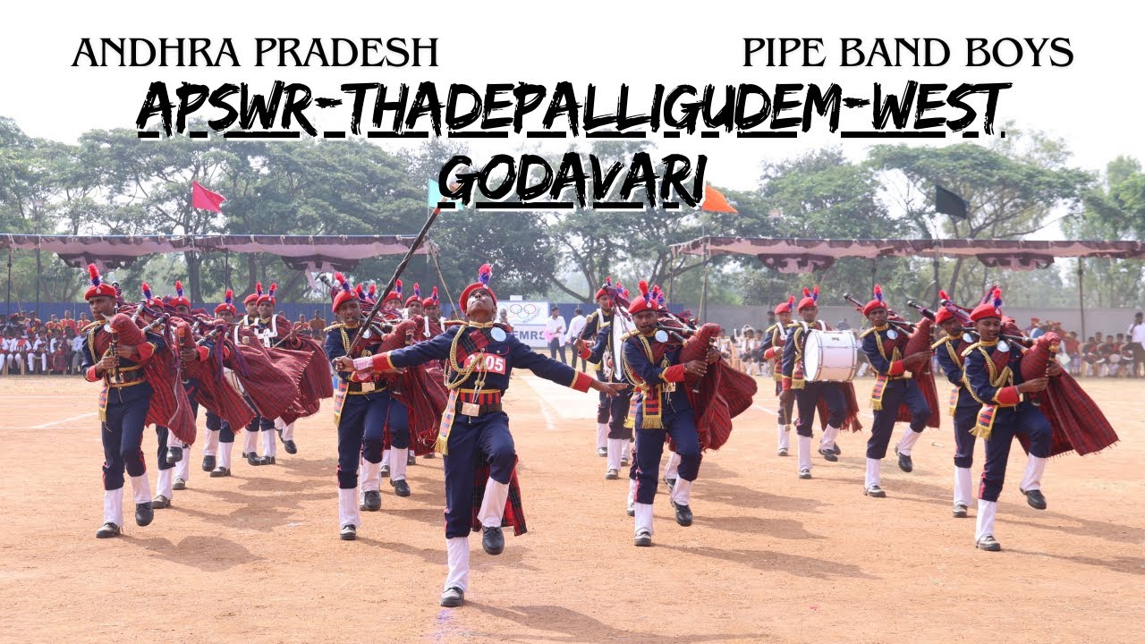 APSWR - Thadepalligudem -  West Godavari, Andhra Pradesh - Pipe Band Boys