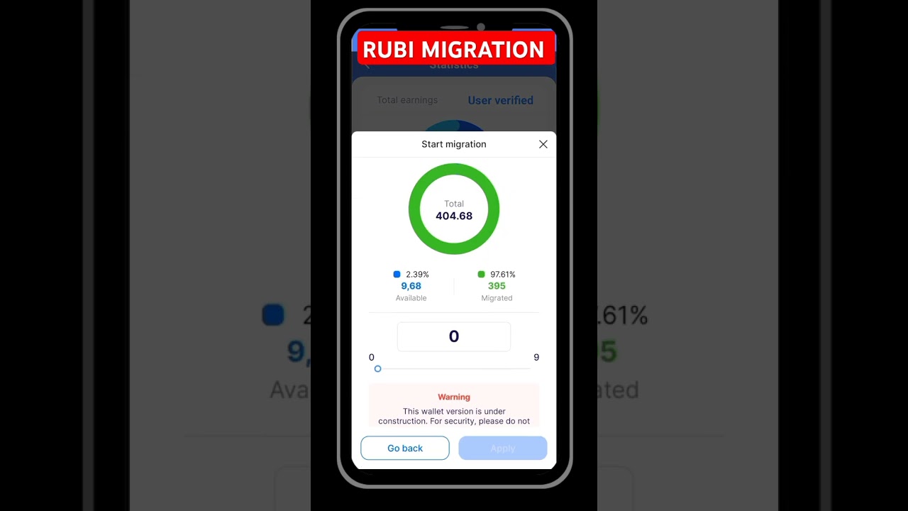 Как перенести монеты Rubi в кошелек Rubi #rubi